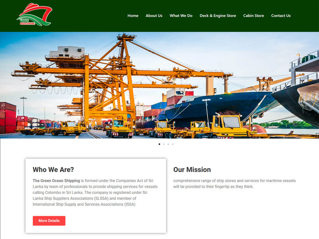 GREEN OCEAN SHIPPING   Sea Freight
